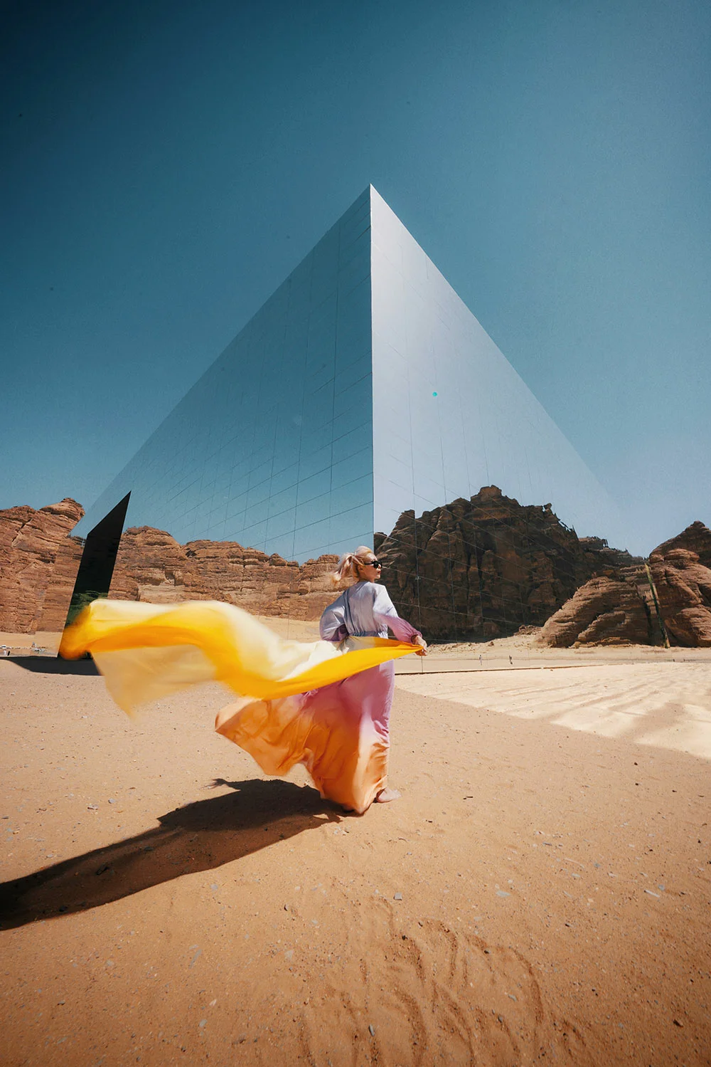 Riyadh - Transfer to Airport - Arrival in AlUla - Hegra Tour - Harrat View Point - AlUla Overnight